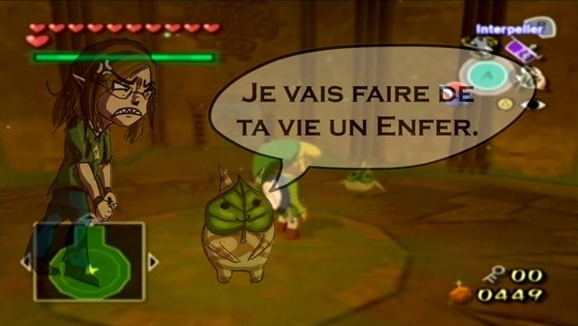 Zelda : The Wind Waker - NGC - 18-1/Le Temple du Vent - Partie 1/2