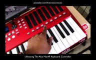Unboxing The Akai Max49 Keyboard Controller Using This With The Akai MPC Renaissance and Maschine