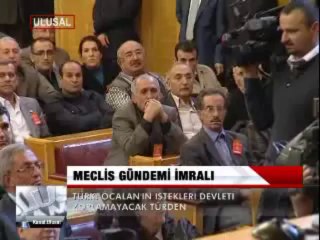 MECLİS GÜNDEMİ İMRALI