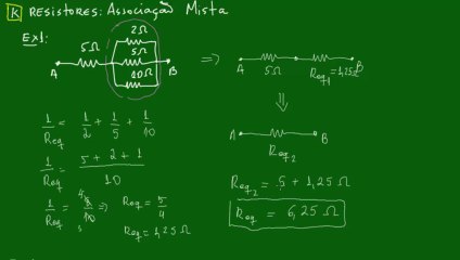 12 - Resistores - Associação mista - Aula 1