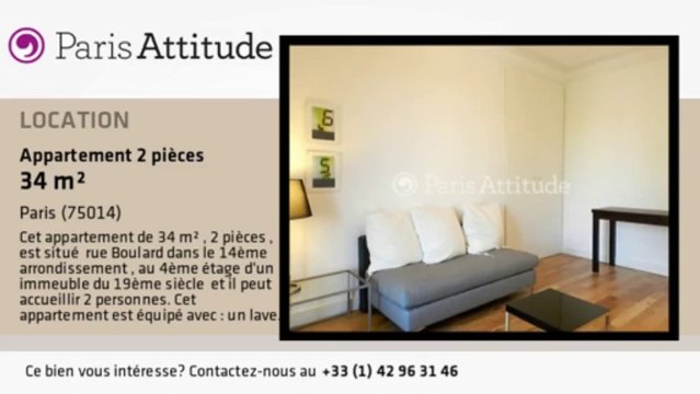 Appartement 1 Chambre à louer - Alésia, Paris - Ref. 8774