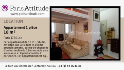 Appartement Studio à louer - Montparnasse, Paris - Ref. 7951