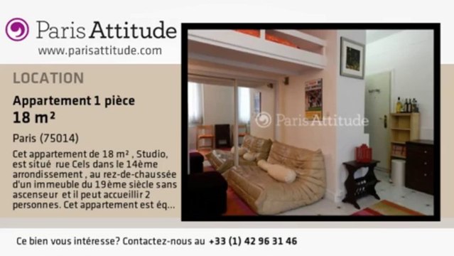 Appartement Studio à louer - Montparnasse, Paris - Ref. 7951