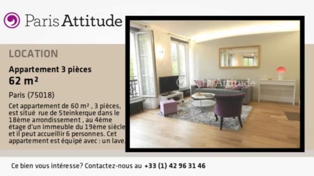 Appartement 2 Chambres à louer - Sacré Cœur, Paris - Ref. 8418