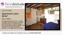 Appartement studio à louer - montorgueil, paris - ref. 5711
