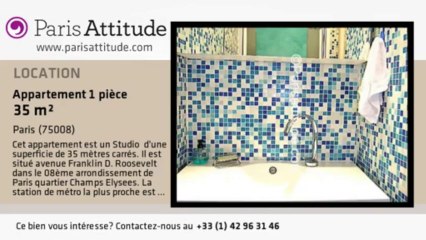 Appartement Studio à louer - Triangle d'Or, Paris - Ref. 3893