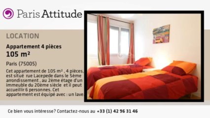 Appartement 3 Chambres à louer - Place Monge, Paris - Ref. 8703