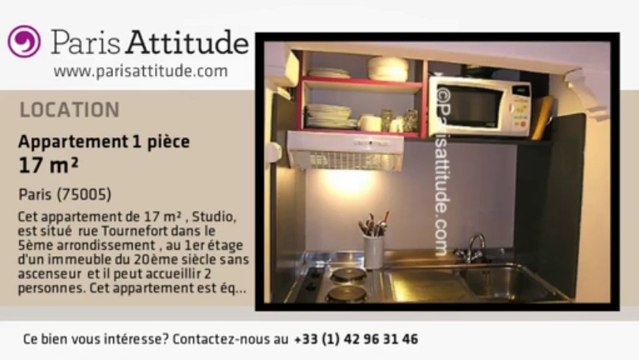 Appartement Studio à louer - Panthéon/Sorbonne, Paris - Ref. 3886