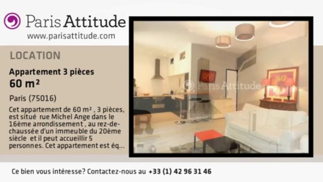 Appartement 2 Chambres à louer - Auteuil, Paris - Ref. 8485