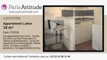 Appartement Studio à louer - Sacré Cœur, Paris - Ref. 7646