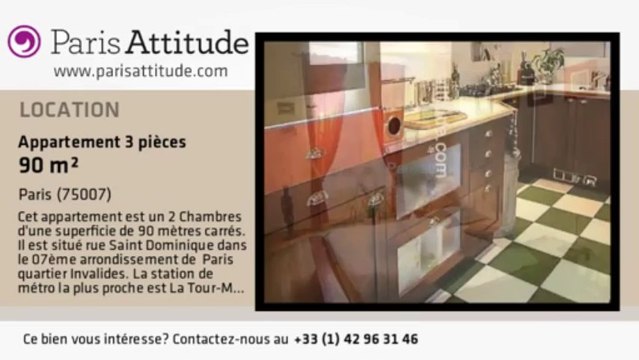 Appartement 2 Chambres à louer - Tour Eiffel, Paris - Ref. 2182