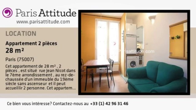Appartement 1 Chambre à louer - Tour Eiffel, Paris - Ref. 5493