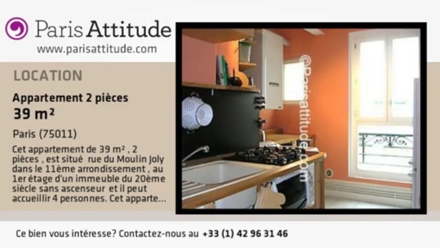 Appartement 1 Chambre à louer - Belleville, Paris - Ref. 7563