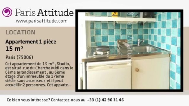 Appartement Studio à louer - St Placide, Paris - Ref. 7939