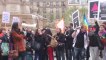 Paris (France) 11/04/2013 Les jeunes du MODEM et Act Up manifestent pour le Mariage Gay