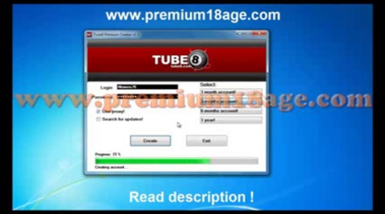 How to get premium account tube8 2016