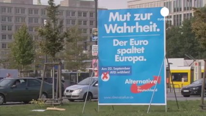 Almanya seçimlerine Euro karşıtlarının gölgesi...