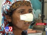 Tv9 Gujarat - Husband cuts off nose of wife,Ahmedabad