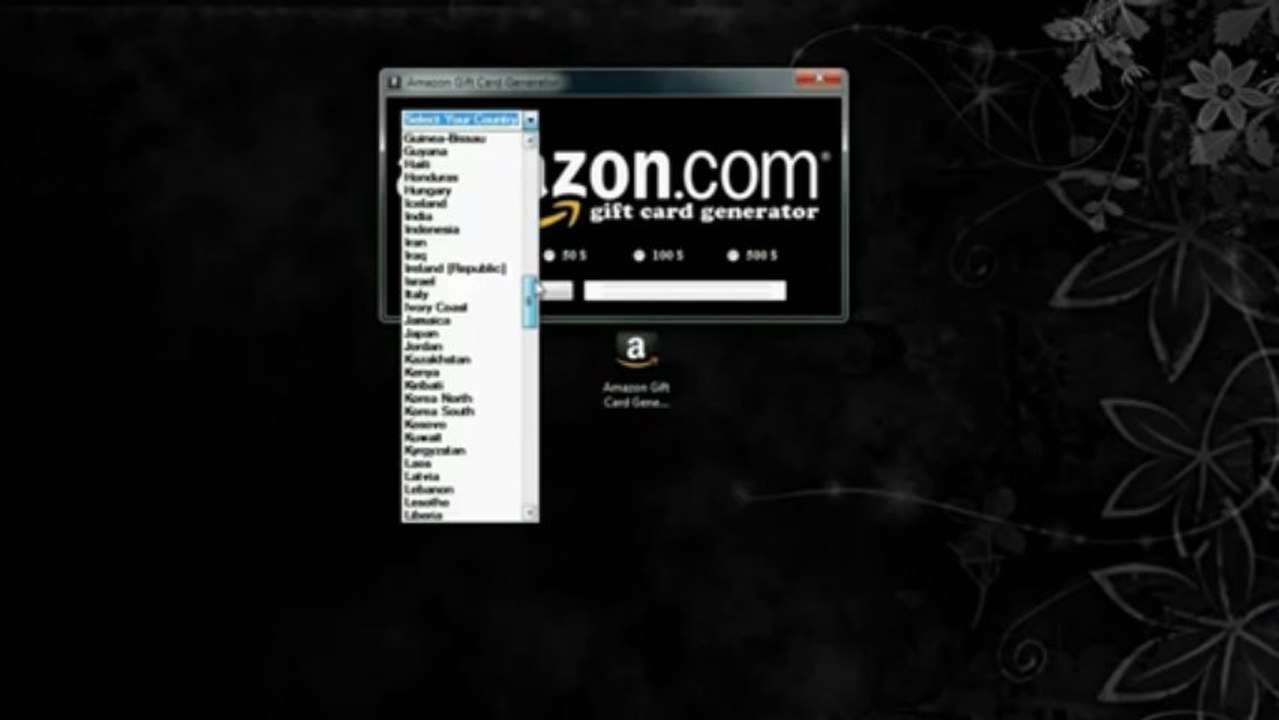 Amazon Gift Card Generator [Download .exe]