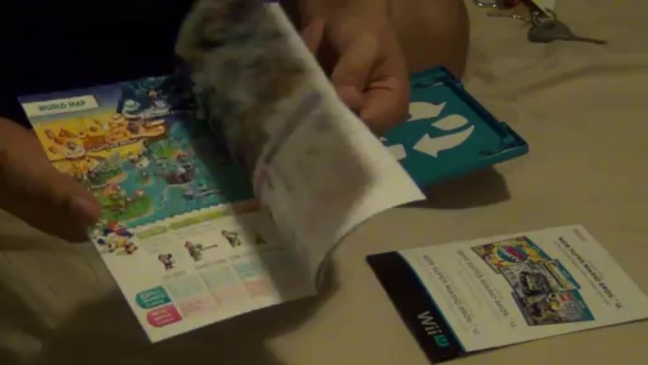 ABRIENDO  Super Mario Wii U