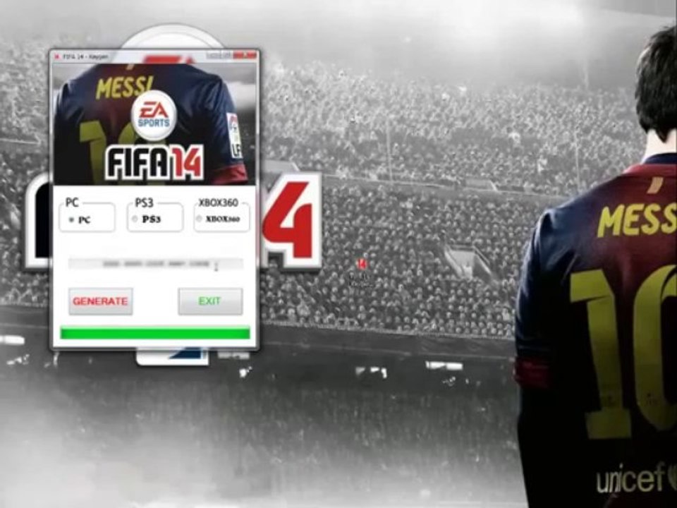 FIFA 14 Keygen, Key GENERATOR PC,PS3,XBOX360