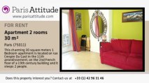 1 Bedroom Apartment for rent - Ménilmontant, Paris - Ref. 4889