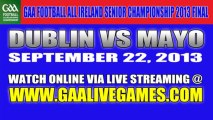 Watch Live Stream Dublin vs Mayo GAA Football Final