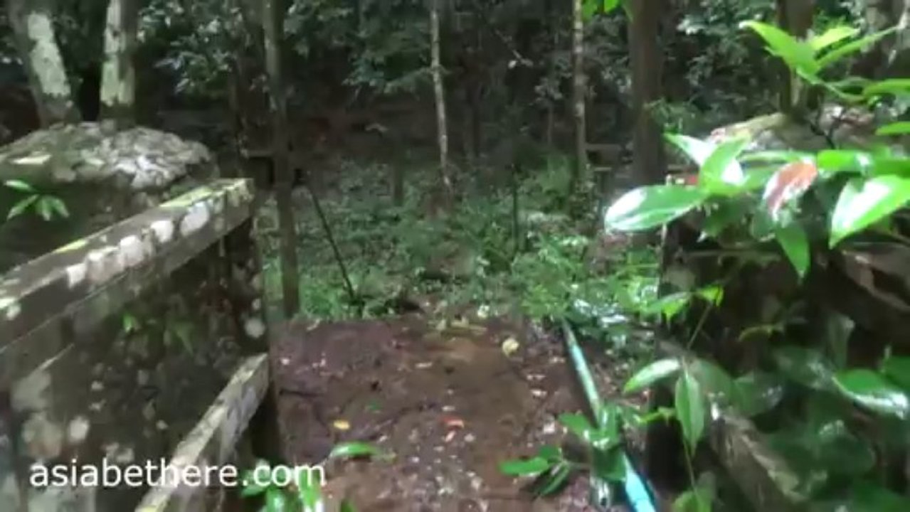 Bridge in Palau Waterfall, Kaeng Krachan National Park