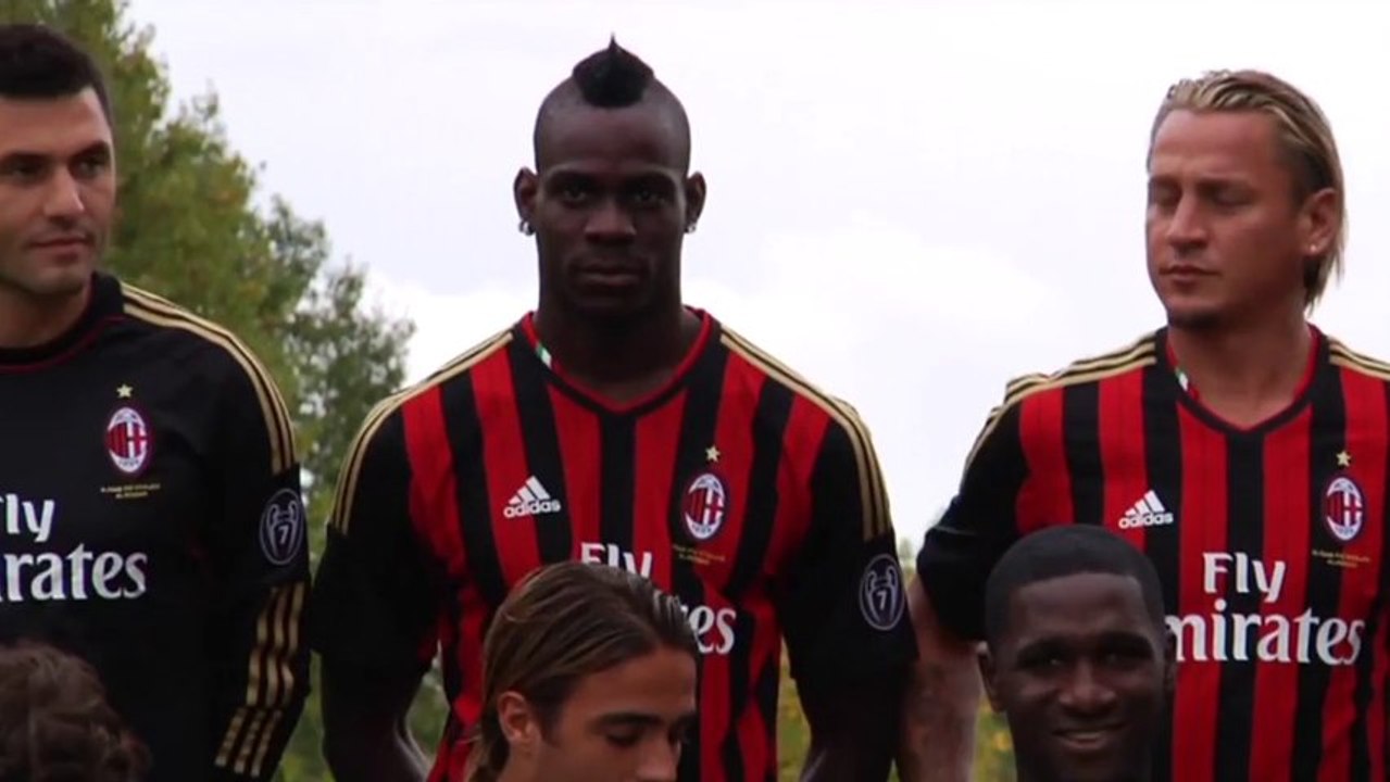 Quand Balotelli rend fous ses coéquipiers du Milan AC...