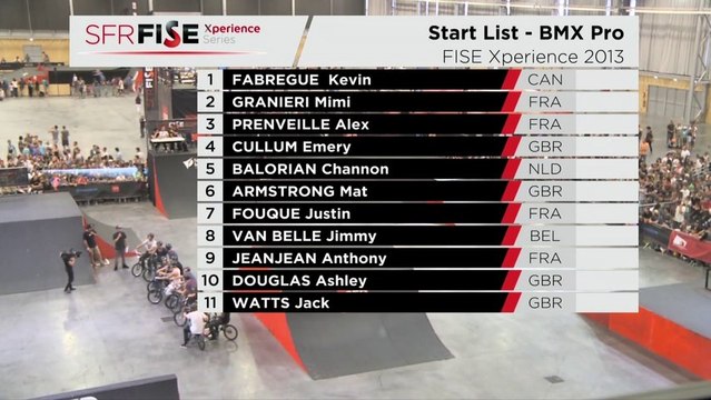 Replay Final BMX Pro - SFR FISE Xperience Nantes