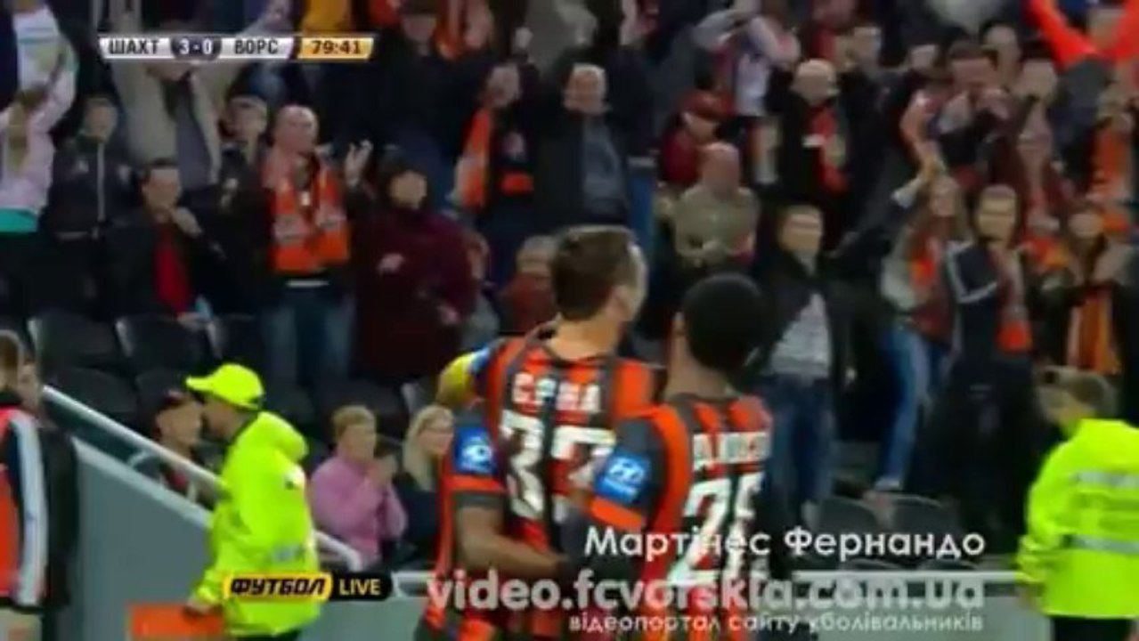 21.09.2013: "Шахтер" - "Ворскла" - 3:0 (ФЕРНАНДО Мартинес)