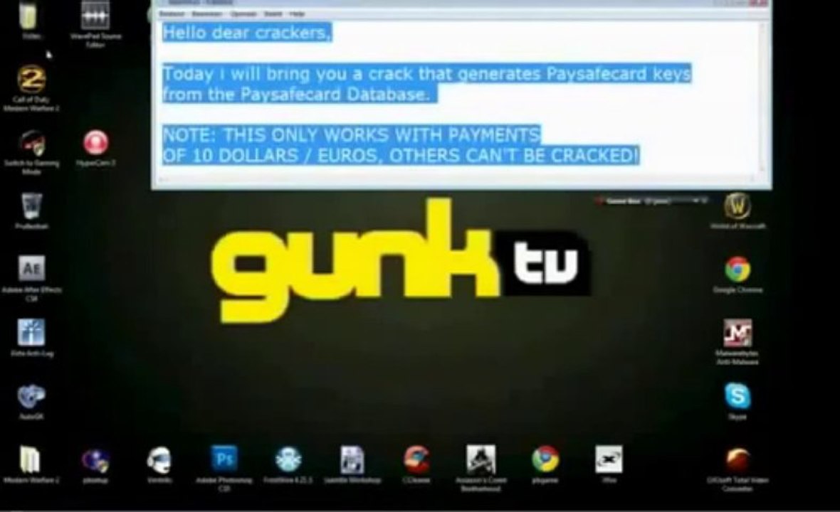 Paysafecard Code Generator 2013 [Updated on 2013]