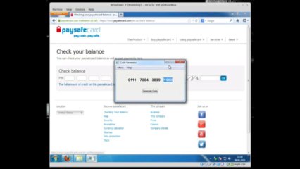 Paysafe Card code generator [2013] download no survey - 100%