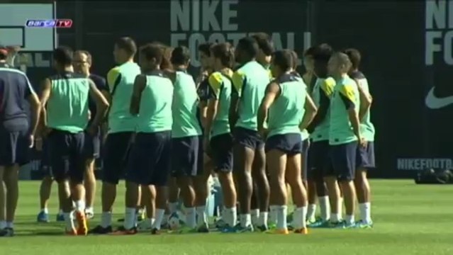 El Barça prepara el partido contra la Real con Busquets y Puyol