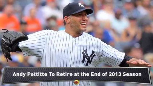 Andy Pettitte Announces Retirement