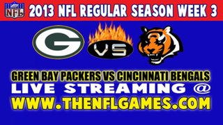 Watch Green Bay Packers vs Cincinnati Bengals Live Game Online