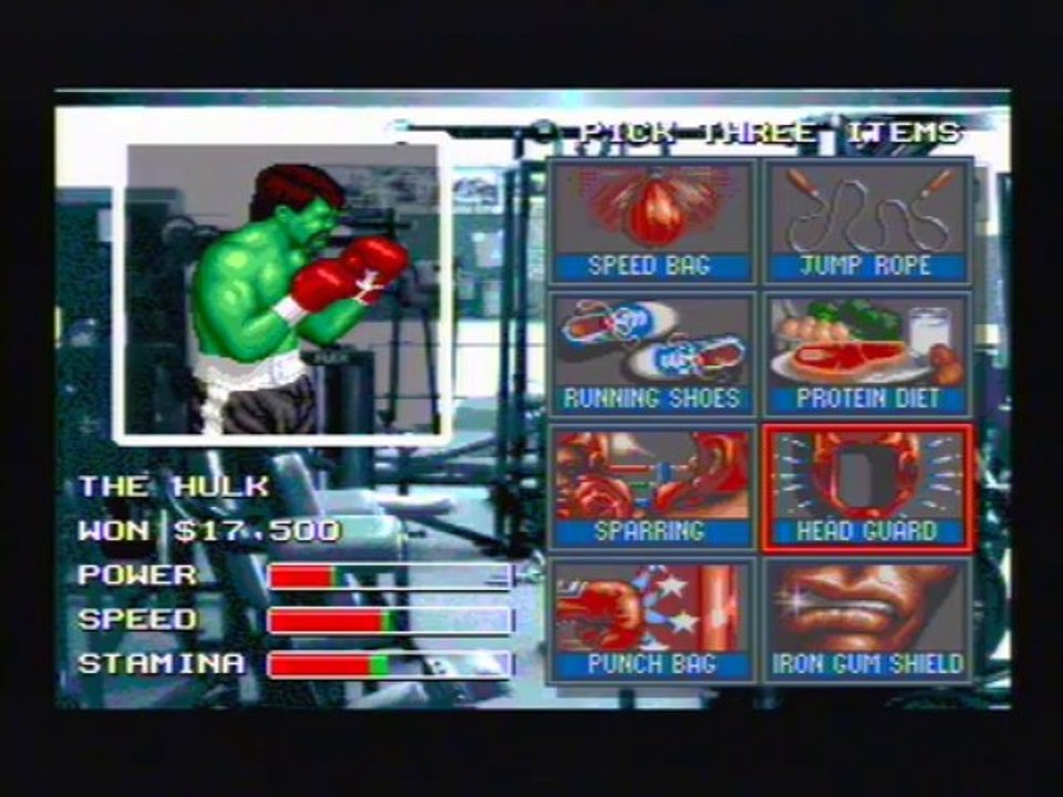 Mega Drive - Greatest Heavyweights - Fight 3 - Alex Royster
