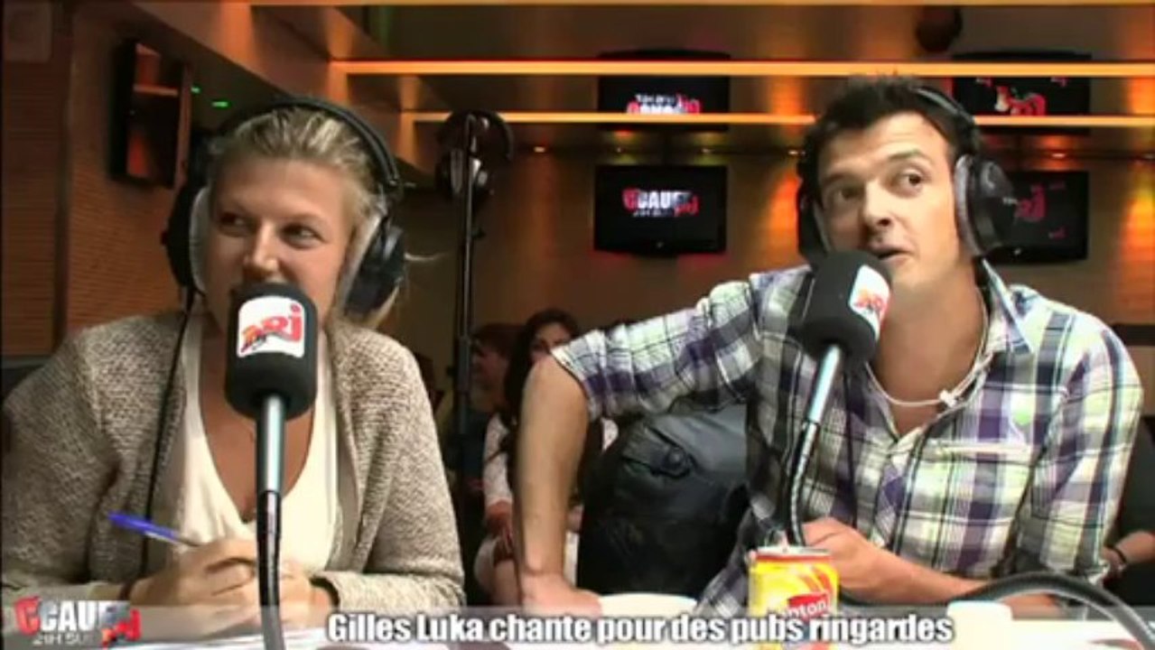 Gilles Luka chante pour des pubs ringardes - C'Cauet sur NRJ