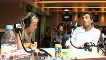 Un bodybuilder fou de rage - C'Cauet sur NRJ