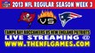Watch Tampa Bay Buccaneers vs New England Patriots Game Live Online Streaming