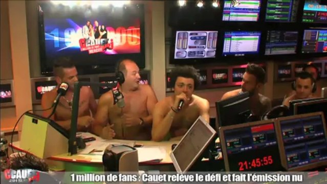 1 million de fans - Cauet fait l'émission nu - C'Cauet sur NRJ