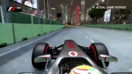 F1 2013 - Singapore Hotlap