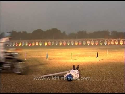 BSF bike riders performing bike stunts