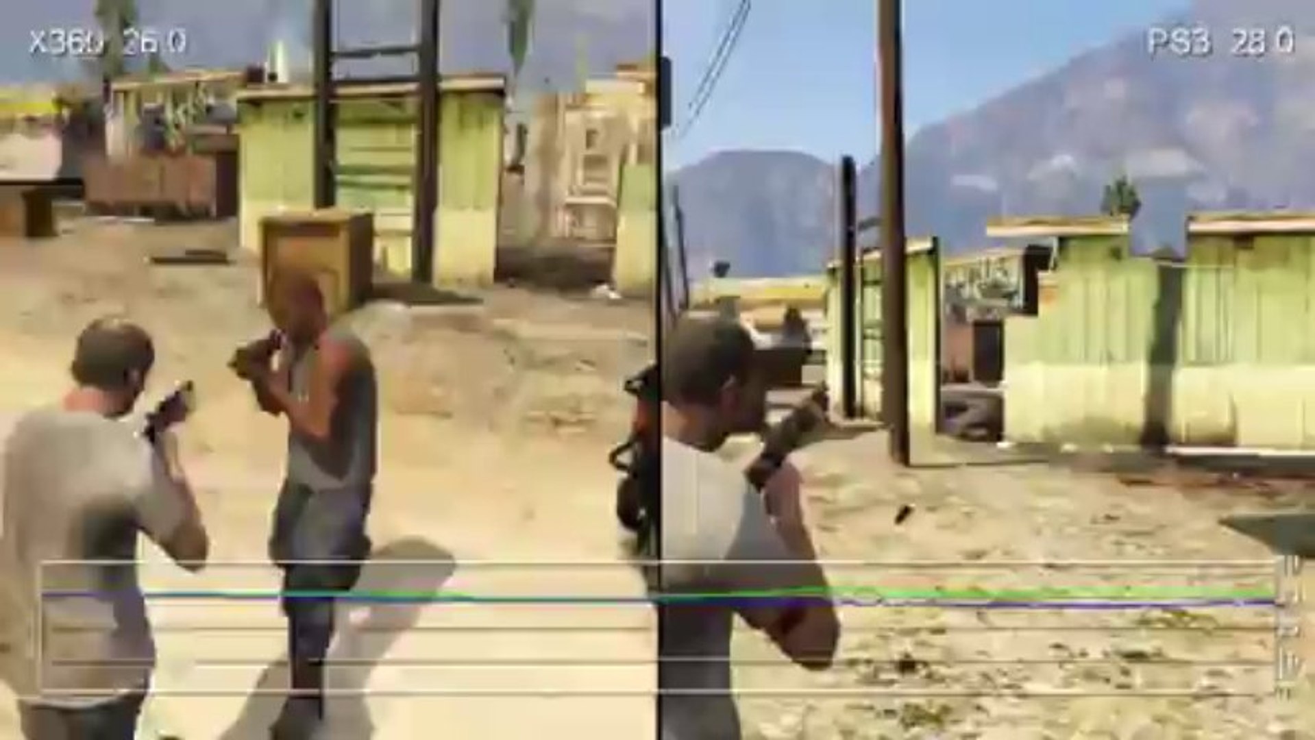 GTAV Graphics Duel: Xbox 360 vs. PS4 - Grand Theft Auto V - Gamereactor