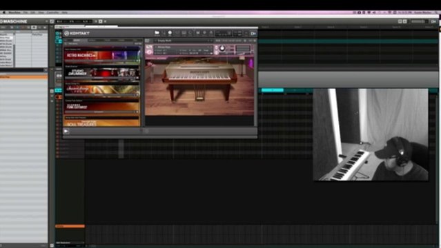 Native instruments Maschine Beat Using Komplete 8 Ultimate Alicia's Keys & Battery