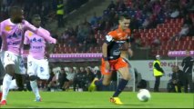 But Rémy CABELLA (52ème) - Evian TG FC - Montpellier Hérault SC (2-2) - 2013/2014
