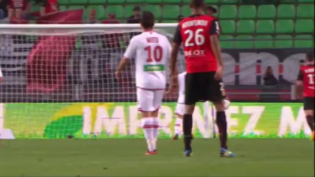 But Foued KADIR (13ème) - Stade Rennais FC - AC Ajaccio (2-0) - 2013/2014