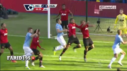 مانشستر سيتي 2-0 مانشستر يونايتد - هدف يحيى توري