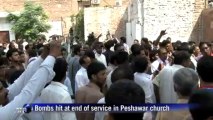 Suicide bombers kill more than 70 at Pakistan church