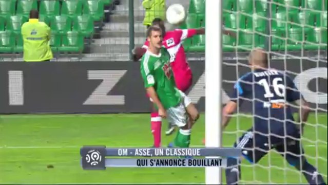 7ème journée de Ligue 1 - Présentation de Olympique de Marseille - AS Saint-Etienne - 2013/2014